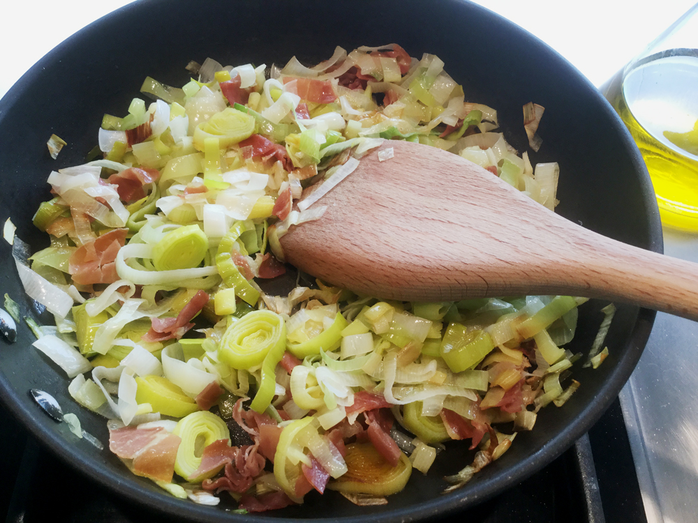 revenir les légumes