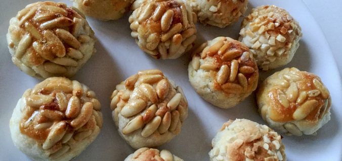 panellets amandes pignons