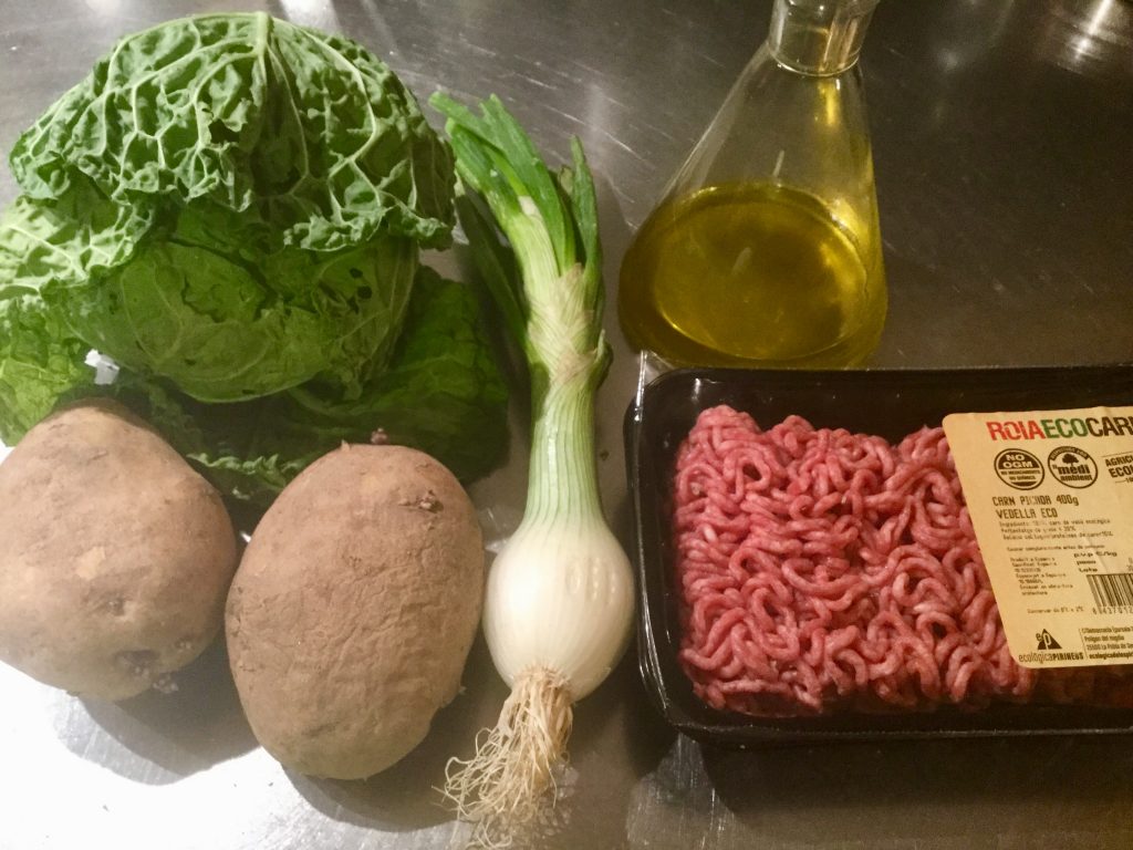 choux et pommes de terres