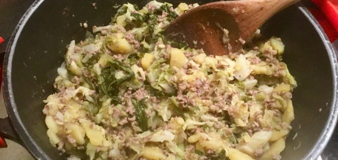 chou au hachis parmentier