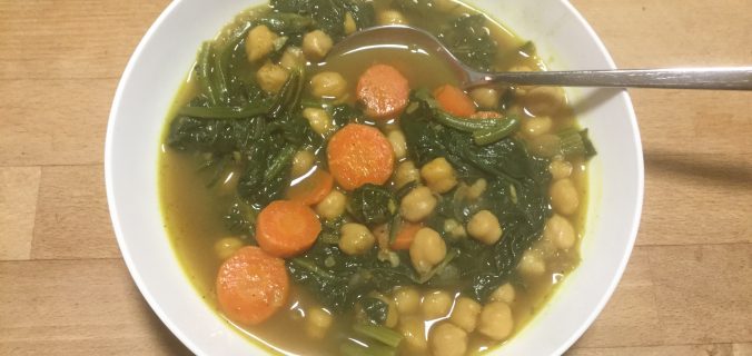 pois chiches aux épices méditerranéenes